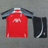 2024/25 LIV Red Training Shorts Suit