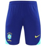 2024 Brazil Blue Fans Soccer Shorts