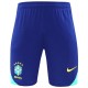 2024 Brazil Blue Fans Soccer Shorts