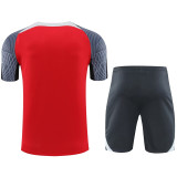 2024/25 LIV Red Training Shorts Suit
