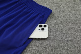 2024 Brazil Blue Training Shorts Suit