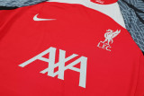 2024/25 LIV Red Training Shorts Suit