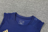 2024 Italy Blue Training Shorts Suit