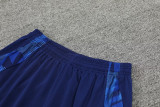2024 Italy White Training Shorts Suit