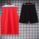 2024/25 BAR Red Training Shorts Suit