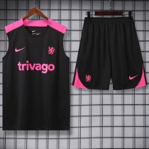 2024/25 CHE Black Training Shorts Suit