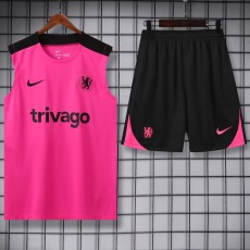 2024/25 CHE Pink Training Shorts Suit