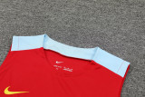 2024/25 BAR Red Training Shorts Suit