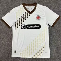 2024/25 FC St. Pauli Away White Fans Soccer jersey