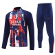 2024/25 PSG Dark Blue Half Pull Tracksuit