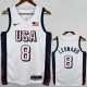 2024 LEONARD #8 White NBA Jerseys