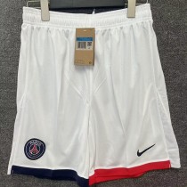 2024/25 PSG Away White Fans Soccer Shorts