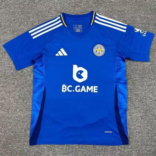 2024/25 Leicester City Home Blue Fans Soccer jersey