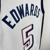 2024 EDWARDS #5 NBA Jerseys
