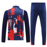 2024/25 PSG Dark Blue Half Pull Tracksuit