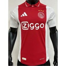 [PLAYER] 2024/25 Ajax Home Red Player Soccer jersey