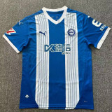 2024/25 Alaves Home Blue Fans Soccer jersey
