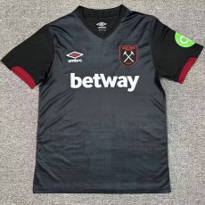 2024/25 West Ham Away Black Fans Soccer jersey