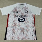 2024/25 Lille Away White Fans Soccer jersey
