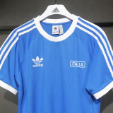 2024 Italy Commemorative Edition Blue Fans Soccer jersey