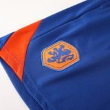 2024 Netherlands Blue Training Shorts Suit