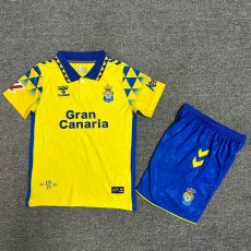 2024/25 UD Las Palmas Home Yellow Fans Kids Soccer jersey
