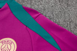 2024/25 PSG Pink Kids Half Pull Tracksuit