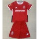 2024/25 Toluca Home Red Fans Kids Soccer jersey