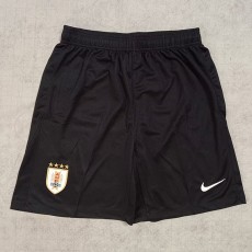 2024 Uruguay Home Black Fans Soccer Shorts