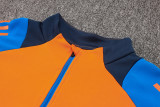 2024/25 JUV Orange Half Pull Tracksuit