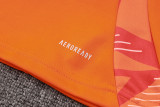 2024/25 Man Utd Orange Half Pull Tracksuit