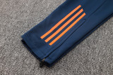 2024/25 Man Utd Orange Half Pull Tracksuit