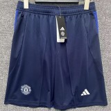 2024/25 Man Utd Away Dark Blue Fans Soccer Shorts