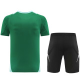 2024 Green Training Shorts Suit