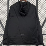 2024 Black Windbreaker