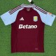2024/25 Aston Villa Home Crimson Fans Soccer jersey