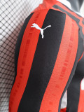 [PLAYER] 2024/25 ACM Home Red Player Long Sleeve Soccer jersey