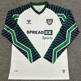 2024/25 Sunderland Away White Fans Long Sleeve Soccer jersey