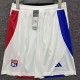 2024/25 Lyon Home White Fans Soccer Shorts