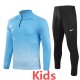 2024 Azure Kids Half Pull Tracksuit