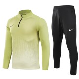 2024 Green Half Pull Tracksuit