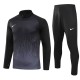 2024 Black Half Pull Tracksuit
