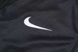 2024 Black Half Pull Tracksuit