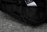 2024 Black Half Pull Tracksuit