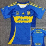 2024/25 Tigres UANL Away Blue Fans Women Soccer jersey
