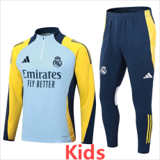 2024/25 R MAD Azure Kids Half Pull Tracksuit