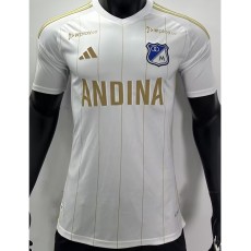 [PLAYER] 2024/25 Millonarios FC Away White Player Soccer jersey
