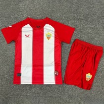 2024/25 UD Almeria Home Red Fans Kids Soccer jersey