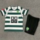 2001/02 Sporting CP Home Retro Kids Soccer jersey