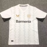 2024/25 Bayer 04 Leverkusen Away White Fans Soccer jersey